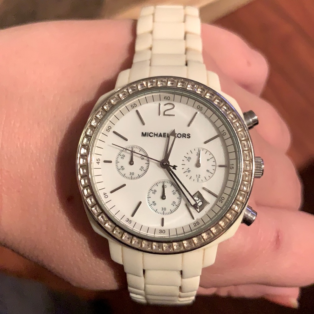 Michael Kors White watch